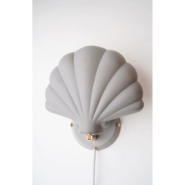 Konges Sløjd - Metalen Wandlamp Schelp, Wandlamp, Konges Slojd, Keekabuu