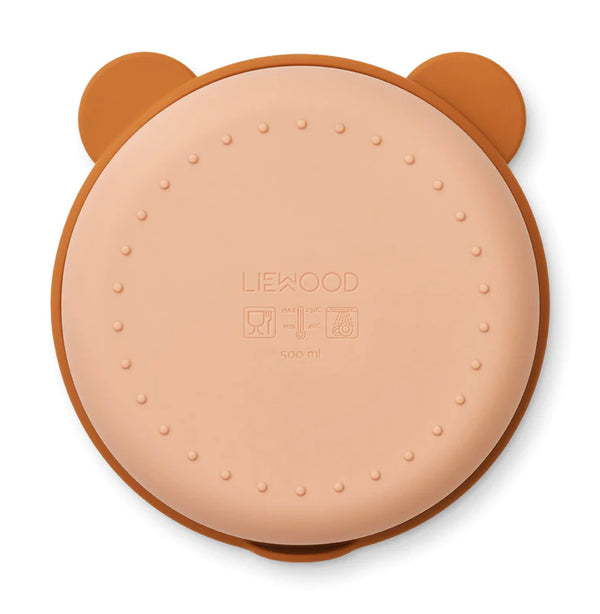 Liewood  - Vakjes Kom Rosie Met Deksel, Kommen, Liewood, Keekabuu