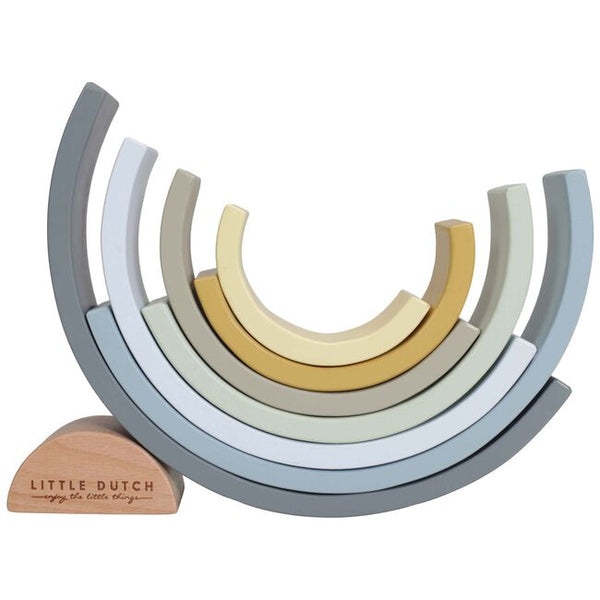 Little Dutch - Regenboog Blue, Houten speelgoed, Little Dutch, Keekabuu