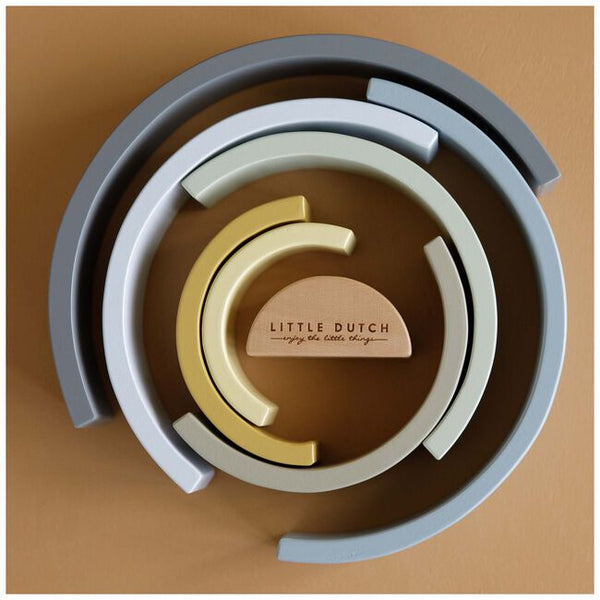 Little Dutch - Regenboog Blue, Houten speelgoed, Little Dutch, Keekabuu