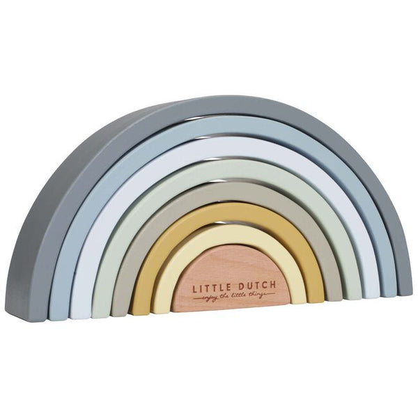 Little Dutch - Regenboog Blue, Houten speelgoed, Little Dutch, Keekabuu