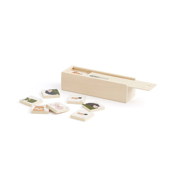 Kids Concept - Geheugenspel Edvin - Memospel, Houten speelgoed, Kid's Concept, Keekabuu