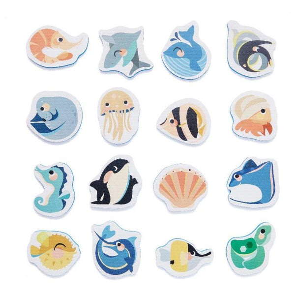 Petit  Monkey - Zachte Badpuzzel Zee Dieren, Badspeelgoed, Petit Monkey, Keekabuu