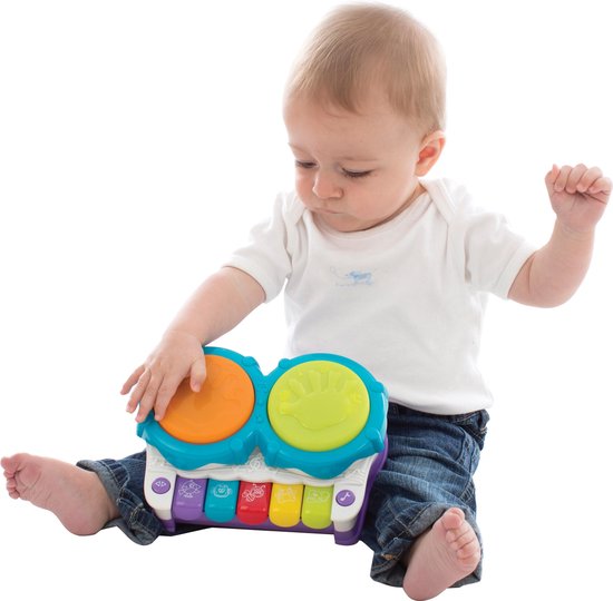 Playgro -  2 in 1 Muziekmaker met geluid en licht, Activiteiten speelgoed, Playgro, Keekabuu