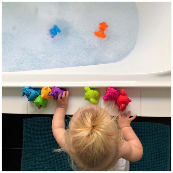 Playgro - Badspeeltjes jungle dieren, Badspeelgoed, Playgro, Keekabuu