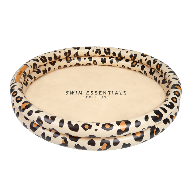 Swim Essentials - Baby en  Kinder Zwembad Panter Beige Ø 100 cm, Opblaasbaar zwembad, Swim Essentials, Keekabuu