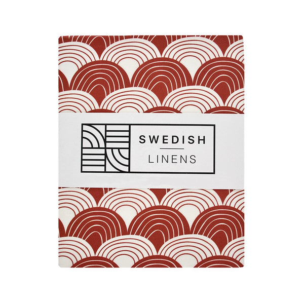 Swedish Linens - Kussensloop Rainbows (60x70 cm), Kussensloop, Swedish Linens, Keekabuu