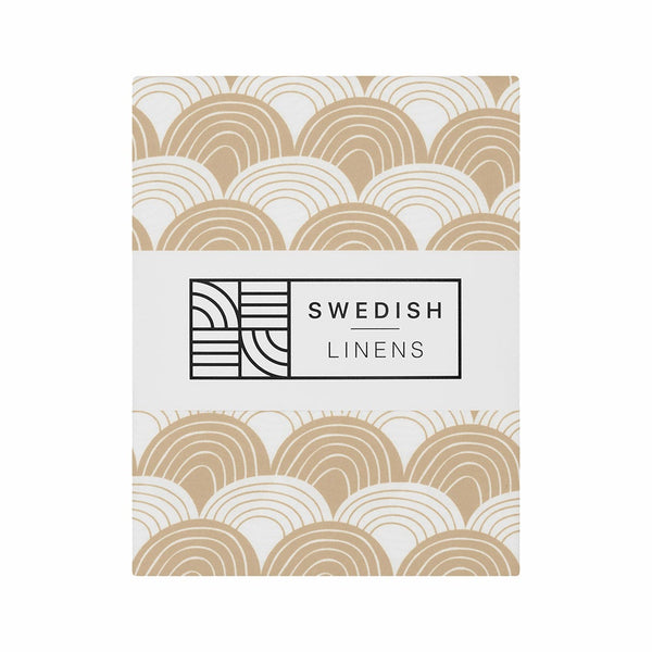 Swedish Linens - Kussensloop Rainbows (60x70 cm), Kussensloop, Swedish Linens, Keekabuu