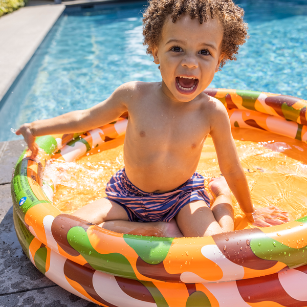 Swim Essentials - Opblaasbaar Kinder Zwembad Camouflage Ø 100 cm, Opblaasbaar zwembad, Swim Essentials, Keekabuu