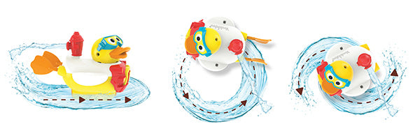 Yookidoo - Brandweer Badeend - Badspeelgoed, Badspeelgoed, Yookidoo, Keekabuu