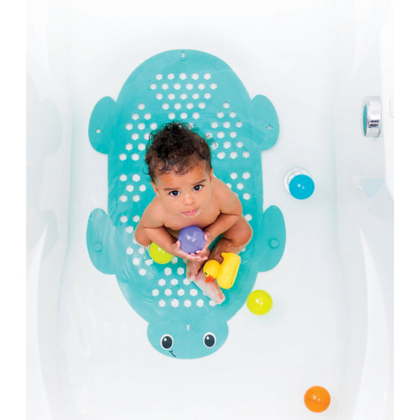 Infantino -  2 in 1 Badmat en Opbergmand, Babybadjes & accessoires, Infantino, Keekabuu