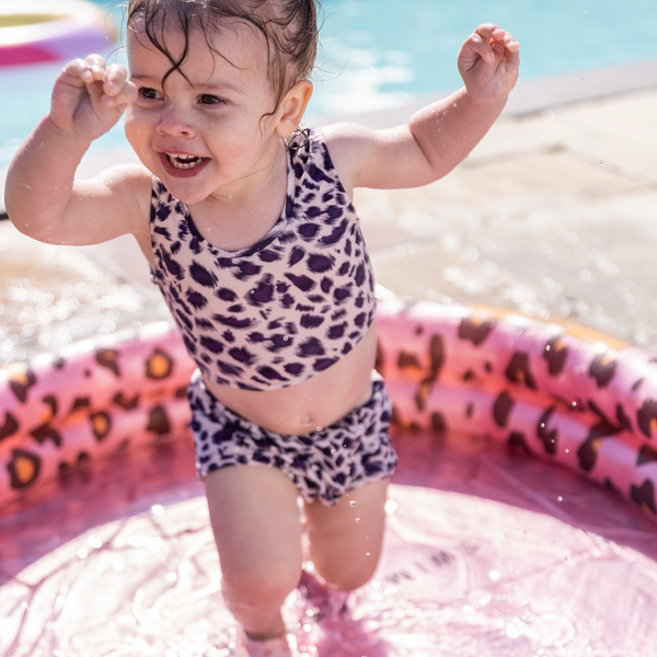 Swim Essentials - Opblaasbaar Kinder Zwembad Panter Rosé goud Ø 100 cm, Opblaasbaar zwembad, Swim Essentials, Keekabuu