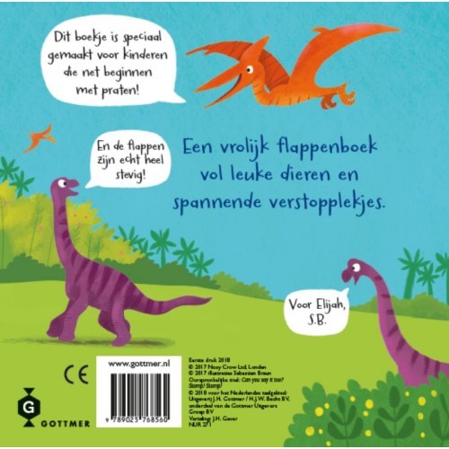 Gottmer Kinderboeken  -  Hoe doet dit dier? Stamp! Stamp!, Peuterboeken, Gottmer, Keekabuu