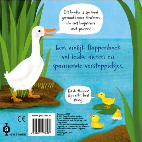 Gottmer Kinderboeken  - Hoe doet dit dier? Tjiep! Tjiep!, Babyboeken, Gottmer, Keekabuu