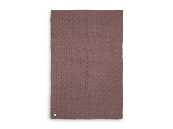 Jollein - Wiegdeken Spring Knit/Coral Fleece, Dekens, Jollein, Keekabuu