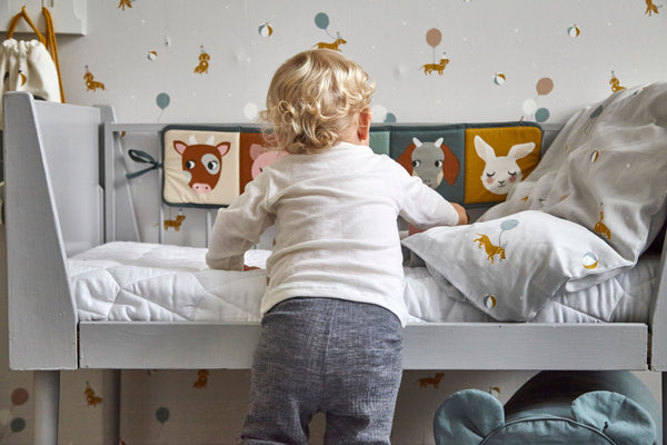 Roommate - Stoffen Voelboekje 'Life Fabric Book', Babyboeken, Roommate, Keekabuu