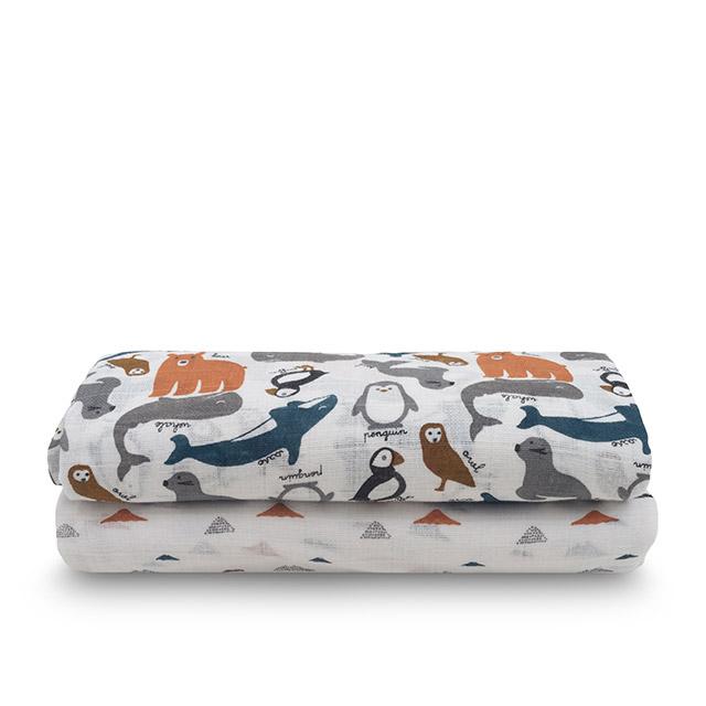 Jollein - Hydrofiele Multidoeken - (115x115cm) 2 pack, Hydrofiele doeken, Jollein, Keekabuu