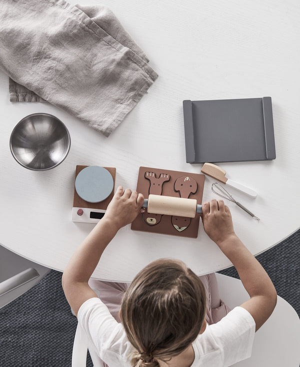 Kids Concept - Houten Koekjes Bakset voor Kleine Meesterbakkers, Puzzels, Kid's Concept, Keekabuu