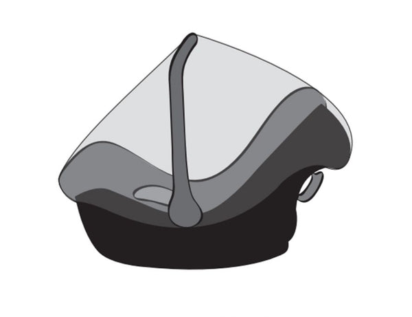 Titanium Baby - Regenhoes Autostoel 0+, Regenhoezen, Titanium Baby, Keekabuu