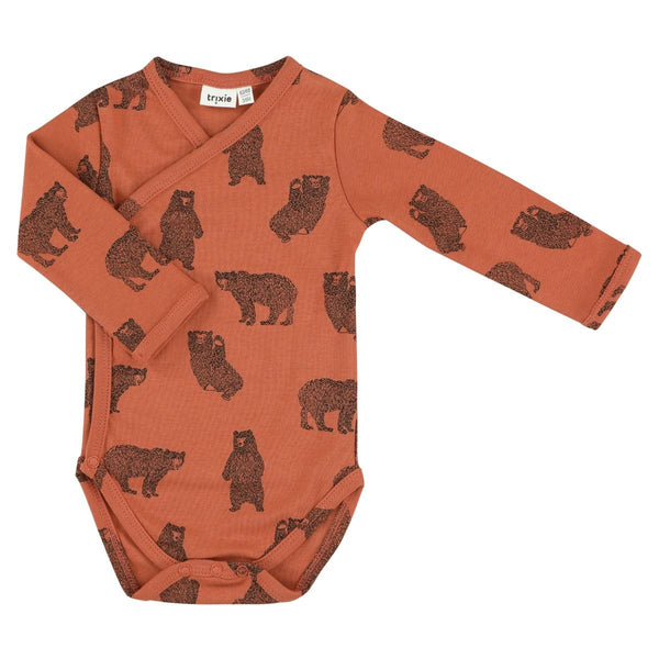 Trixie - Overslagbody Lang - Brave Brave Bear, Rompers, Trixie, Keekabuu