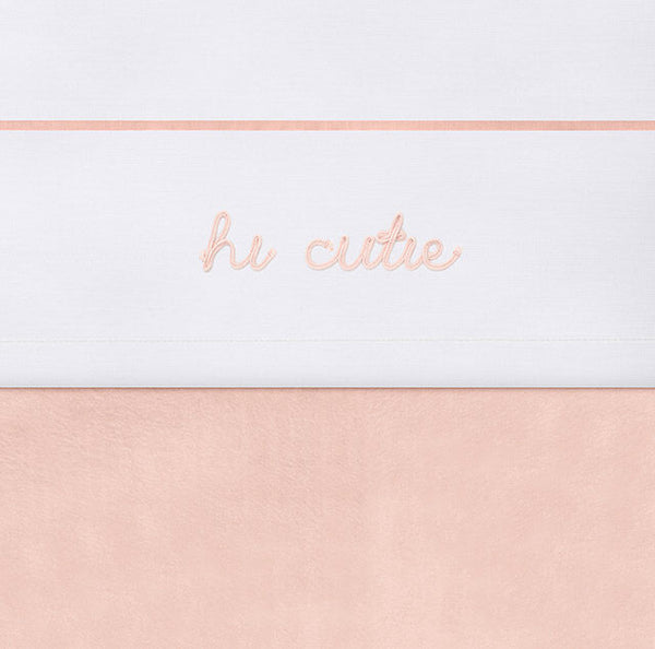 Jollein -  Hi Cutie Ledikantlaken | Pale Pink, Lakens, Jollein, Keekabuu