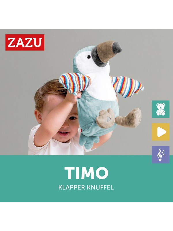 Zazu - Timo de Toekan Klappende Knuffel met Geluid (Nederlands), Knuffels, Zazu, Keekabuu