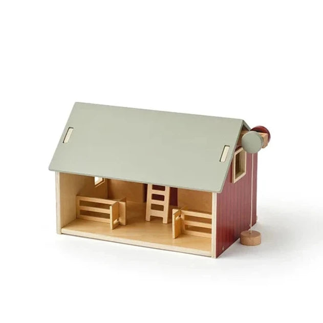 Kids Concept - Ferme en bois avec accessoires - Farmhouse Farmhouse Aiden