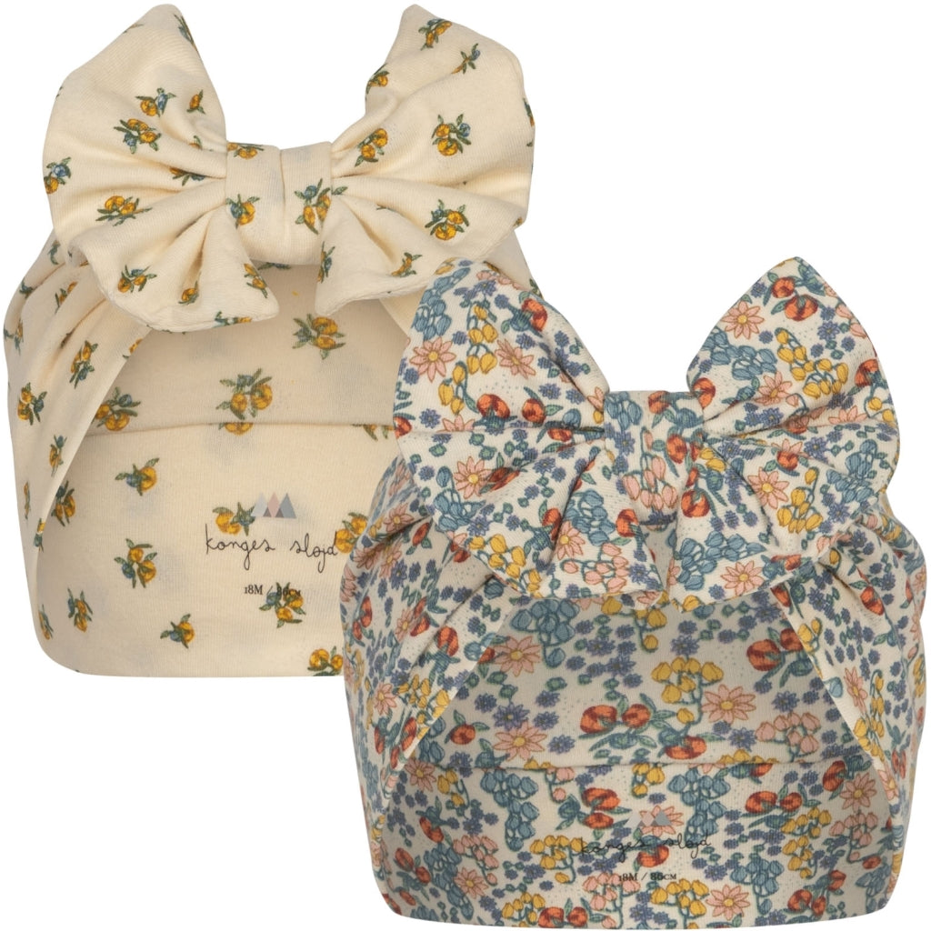 Konges Sløjd - Haaraccessoire - Haarband - 2 pack - Peonia Limone / Bibi Fleur - Keekabuu