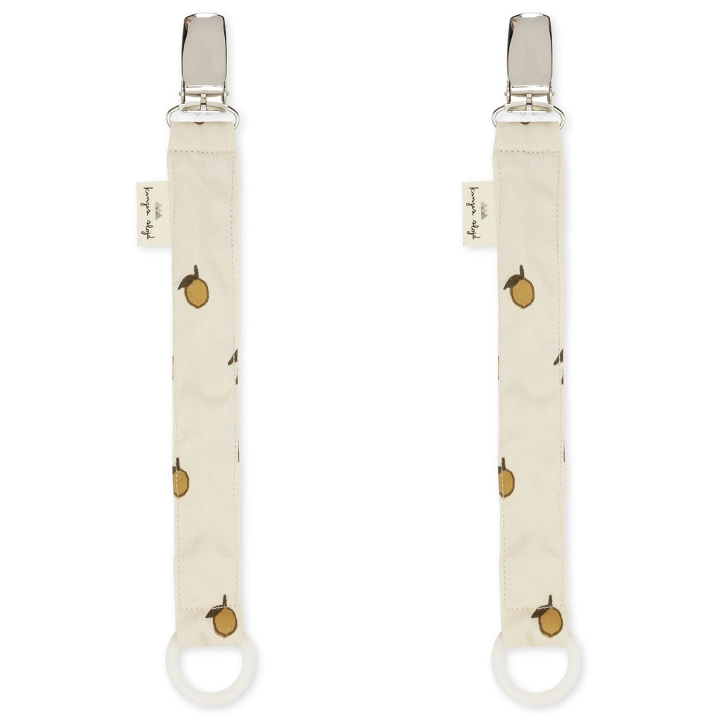 Konges Slojd - Speenkoorden van Biologisch Katoen (2-pack), Speenkoorden, Konges Slojd, Keekabuu