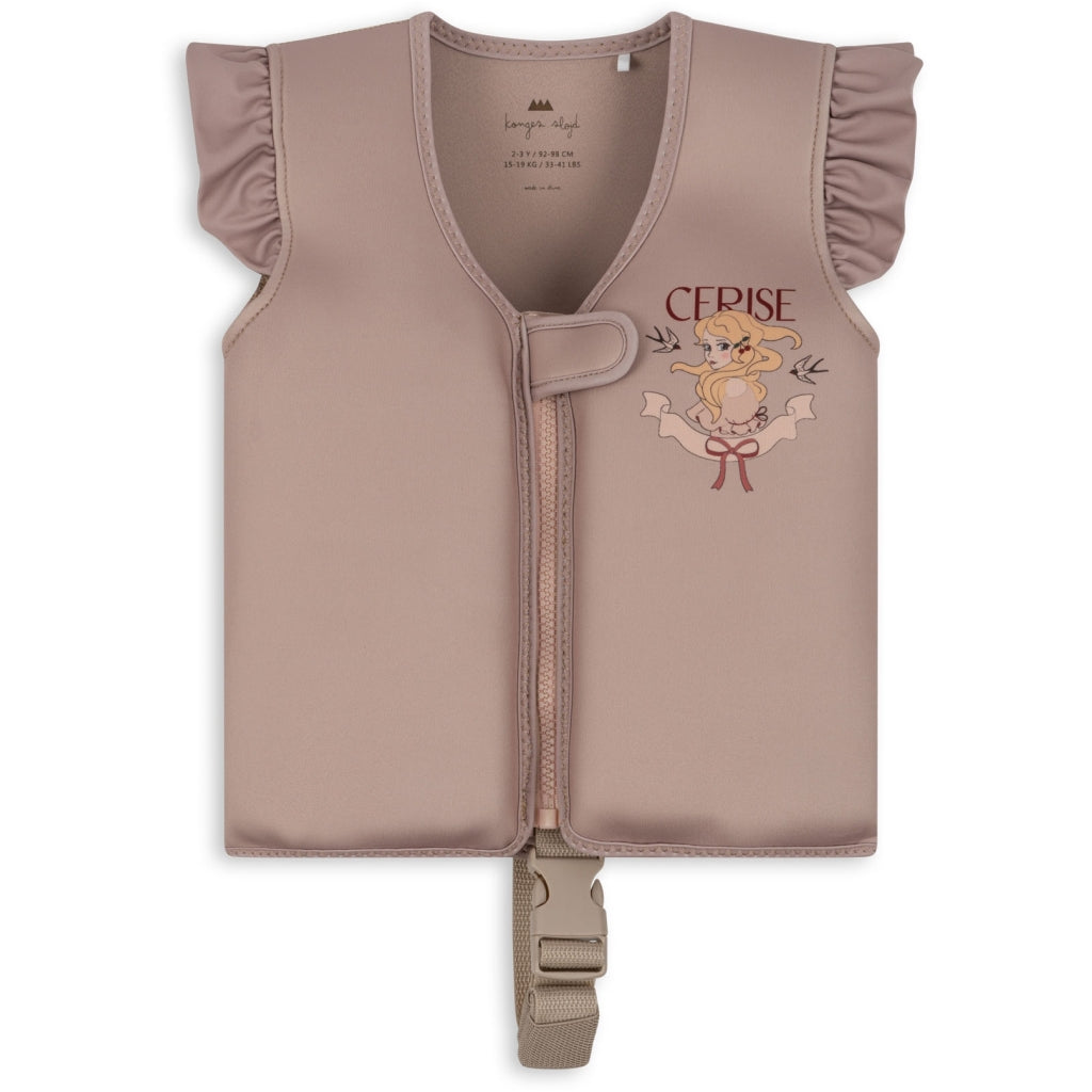 Konges Slojd - Zwemvest neopreen met Ruches, Zwemvest, Konges Slojd, Keekabuu