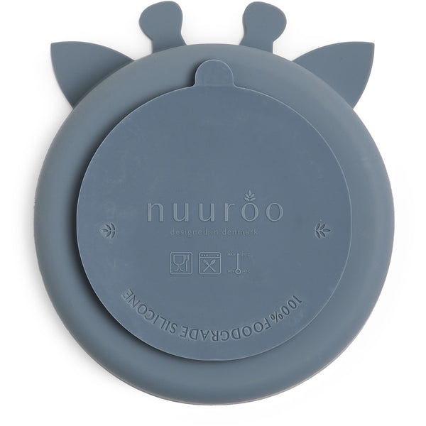 Nuuroo - Orla - siliconen vakjes bord - Giraf - Keekabuu