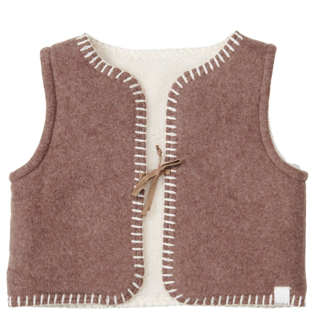 Koeka - Baby Gilet Reversible Denver, Gilet, Koeka, Keekabuu