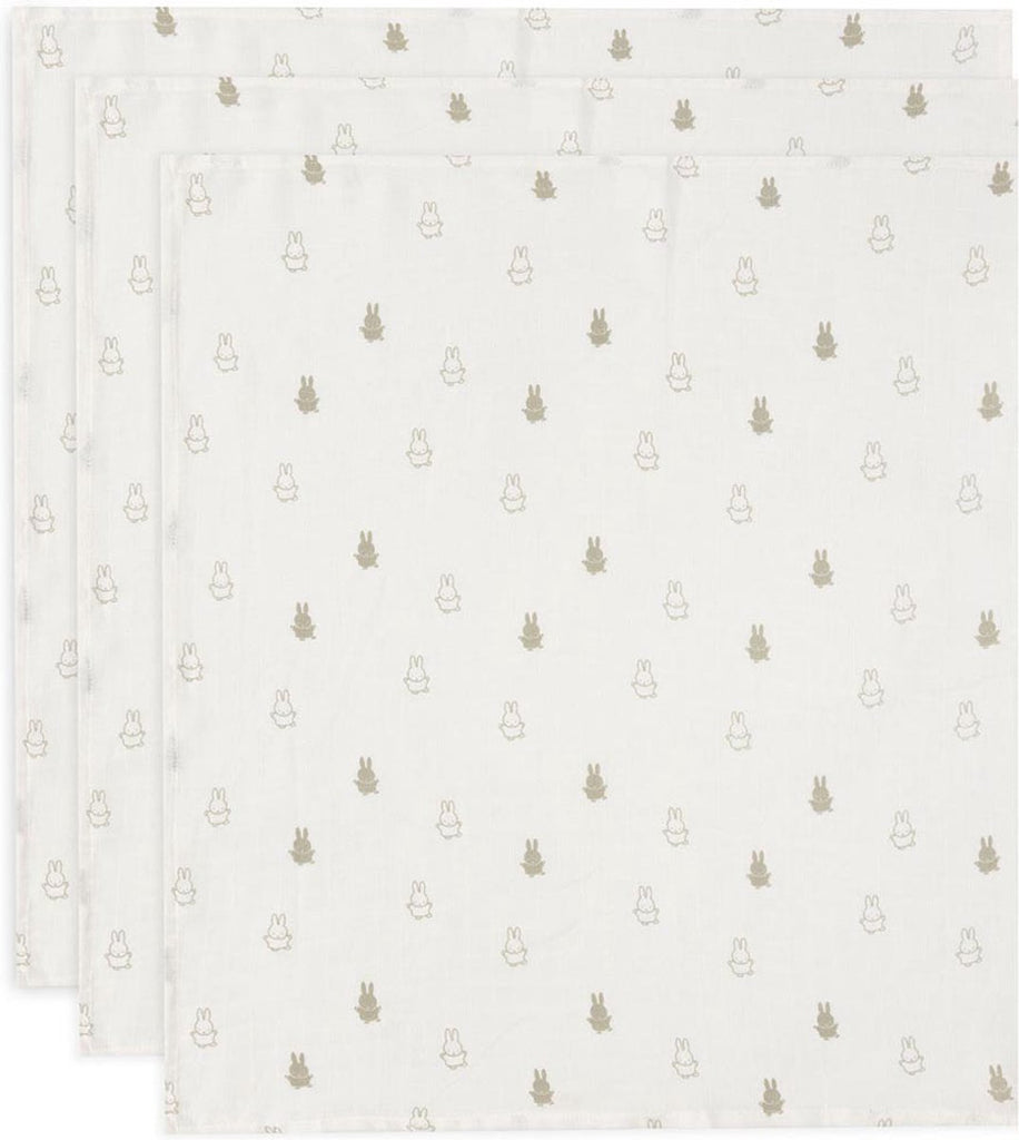 Jollein - Multi-tissu - Chiffons hydrophiles - 70x70cm - 3 pièces