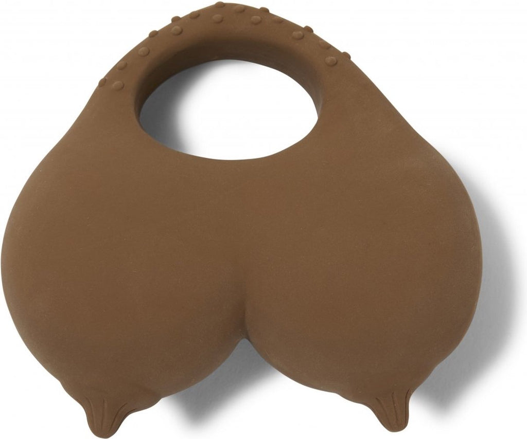 Konges Slojd - Babs Teething Ring - Natural Rubber