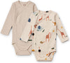 Liewood - Overslagrompers (Set van 2), Jumpsuits en rompertjes, Liewood, Keekabuu