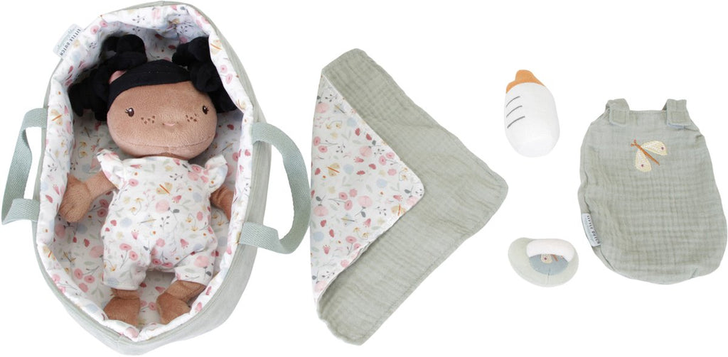 Little Dutch - Poupée pour bébé - Evi - Fleurs et papillons