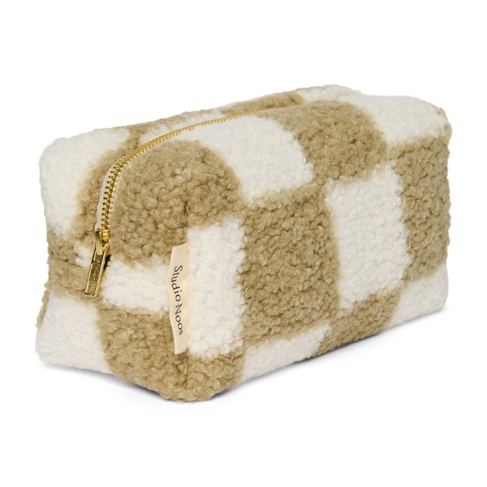 Studio Noos - Toilettas  - Checked Teddy Pouch