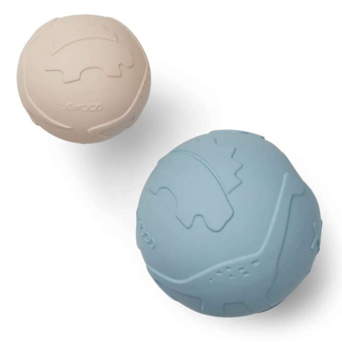 Liewood - Thea Baby Ball 2-pack, speelgoed ballen, Liewood, Keekabuu