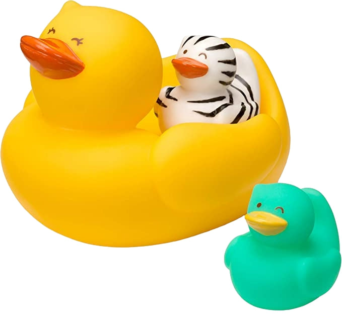Infantino - Badfiguren Eendjes famillie, Badspeelgoed, Infantino, Keekabuu