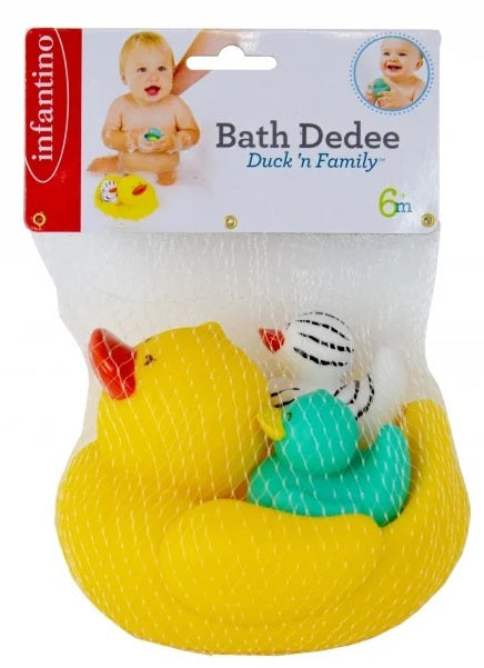 Infantino - Badfiguren Eendjes famillie, Badspeelgoed, Infantino, Keekabuu