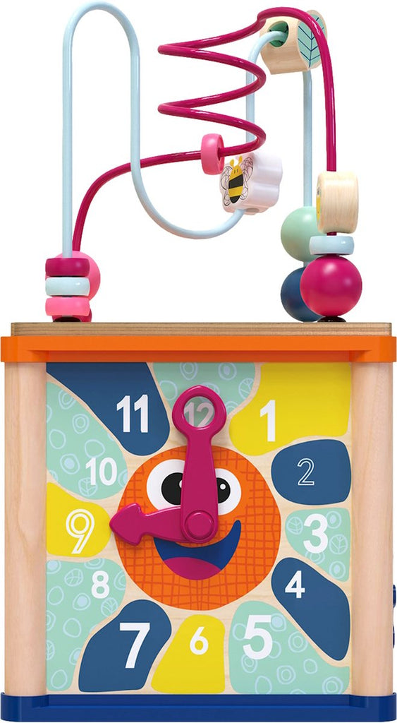 Cube d'activités en bois Topbright