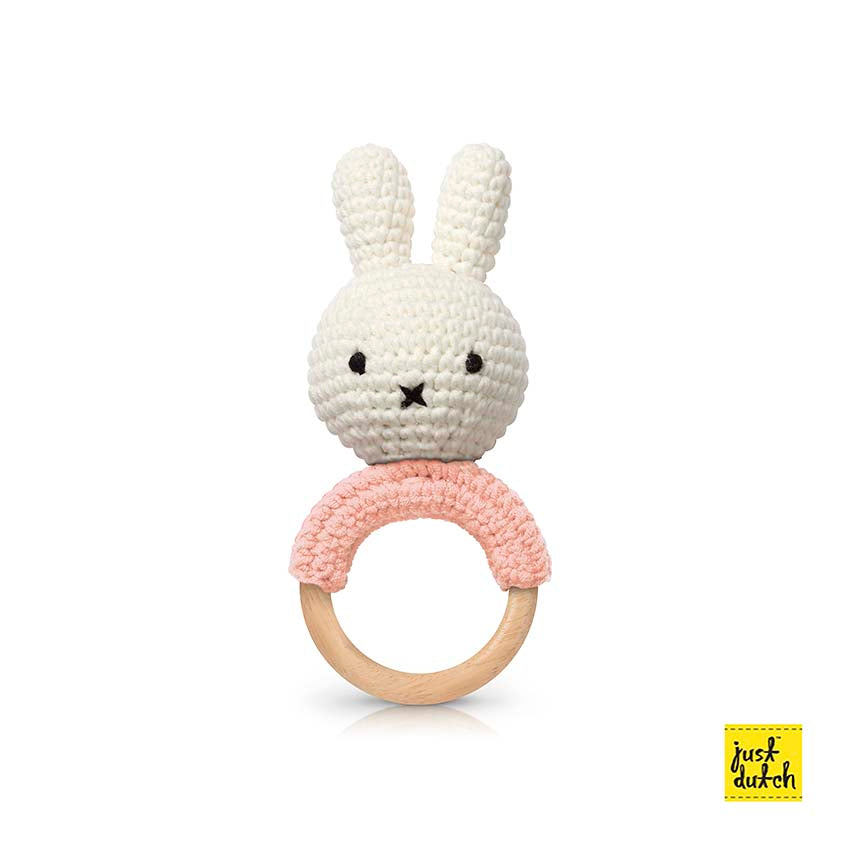 Just Dutch - Nijntje handmade Bijtring Rammelaar, Bijtringen, Just Dutch, Keekabuu