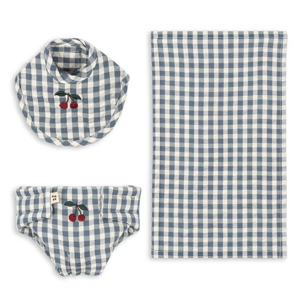 Konges Slojd - Verzorgingsset voor Speelgoedpop, Poppen verzorgingsset, Konges Slojd, Keekabuu