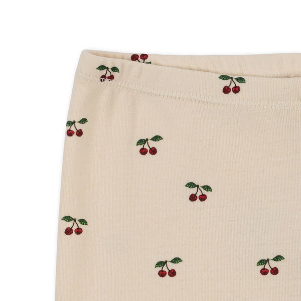 Konges Slojd -  Newborn broekje  Leggings GOTS - Cherry, Broeken, Konges Slojd, Keekabuu