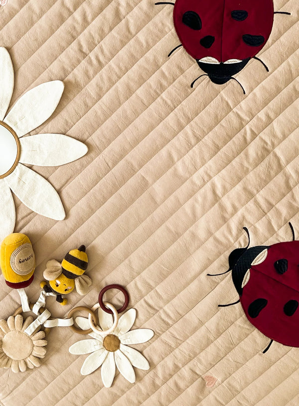 Konges Sløjd - Gewatteerde Speelmat - Ladybug, Speelkleed, Konges Slojd, Keekabuu