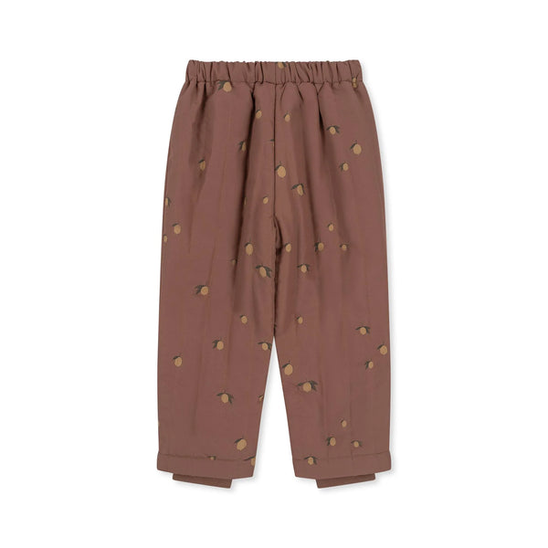 Konges Slojd - Thermo Pants Stormy - Brown Lemon, Thermokleding, Konges Slojd, Keekabuu