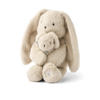 Liewood - Knuffelkonijn Berto - Mama en Baby Konijn - Mist (23 cm), Knuffeldier, Liewood, Keekabuu