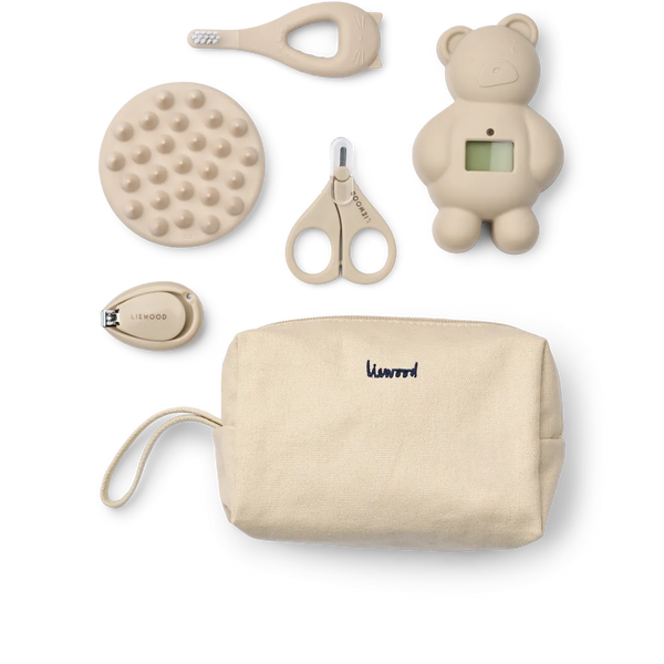 Liewood - Complete Verzorgingsset - Calista - Sandy, Verzorgingsaccessoires, Liewood, Keekabuu