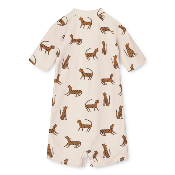 Liewood - Zwempak  Onesie - Max - Leopard Sandy - Keekabuu
