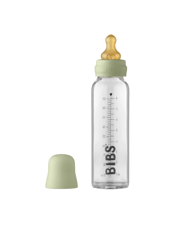 BIBS - Lot complet de biberons en verre pour bébé, en latex - 110 ml (copie)